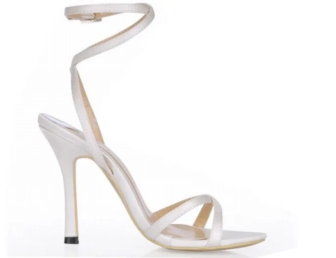 Новинка 2017 года пикантные женские шелковые босоножки на тонком высоком каблуке