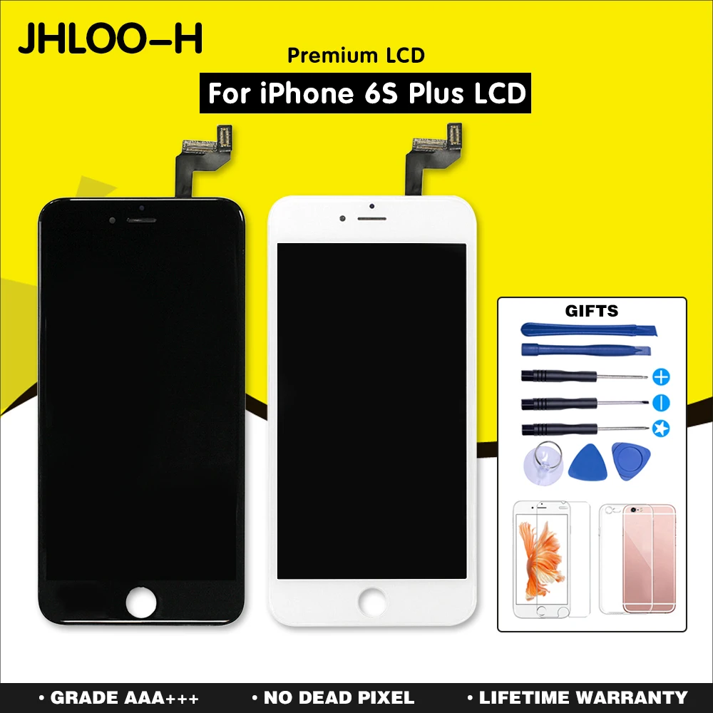 Класс AAA + для iPhone 6S Plus LCD с 3D Force Touch 6SP экран дигитайзер сборка Дисплей без битых