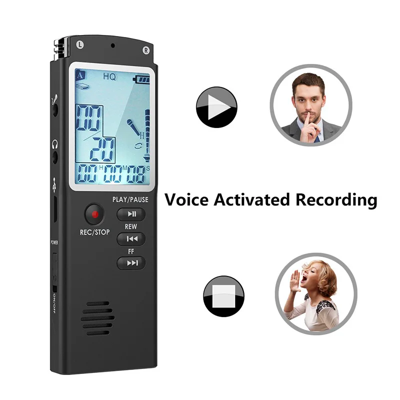 Noyazu оригинальный T60 диктофон USB Профессиональный Мини Диктофон MP3 плеер 8 Гб