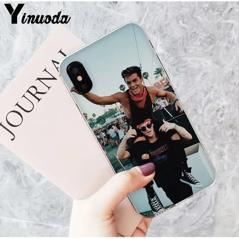 Yinuoda Dolan Twins Новинка Fundas чехол для телефона Apple iPhone 8 7 6 6S Plus X XS MAX 5 5S SE XR | Мобильные