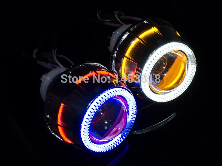 2 шт. 8 &quotдюймов HID Bi Double фара Объектив Проектора Комплект lenses12v 24 В для H1 H3 H7 H11 9005 9006