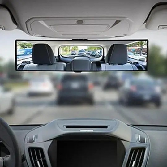 Расширенное зеркало заднего вида без слепых пятен большое антибликовое