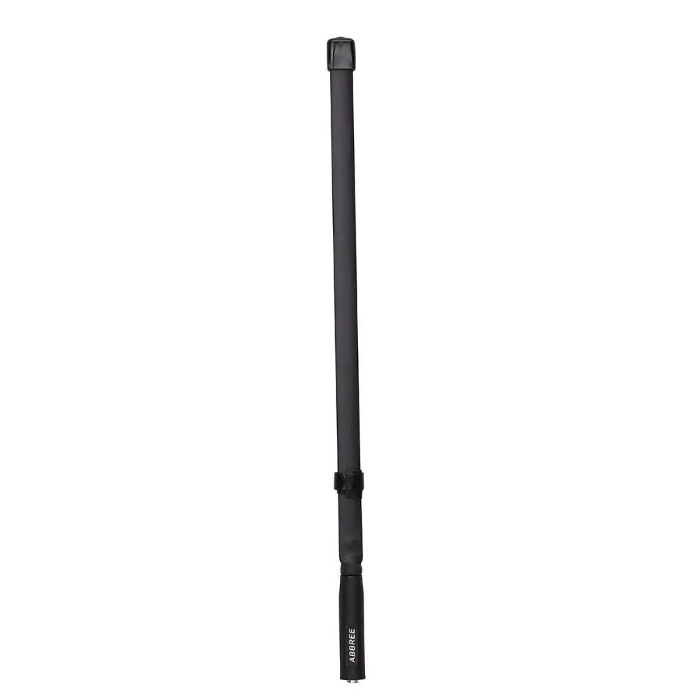 ABBREE SMA-Male Двухдиапазонная 144/430Mhz Складная CS тактическая антенна для портативного радио TYT MD- 390 Wouxun KG-UV8D KG-UV9D Plus