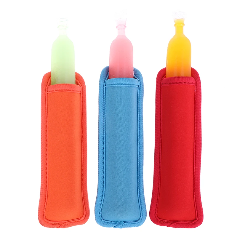 10 шт. многоразовые летние ледяные палочки держатель для крема красочные