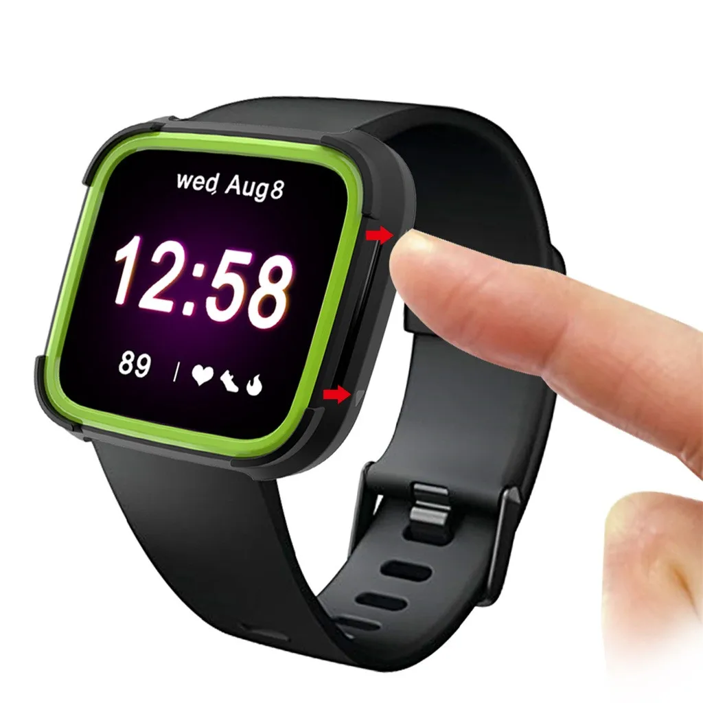 Новинка, мягкий защитный силиконовый чехол из ТПУ Для Fitbit Versa/Versa Lite,, защитный чехол