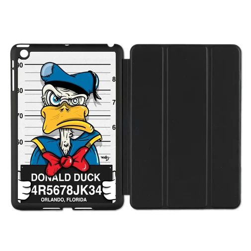Уголовного Дональд забавные Folio чехол для Apple iPad 1 2 3 4 мини Air Pro 9.7 10.5 12.9 Новый 2017