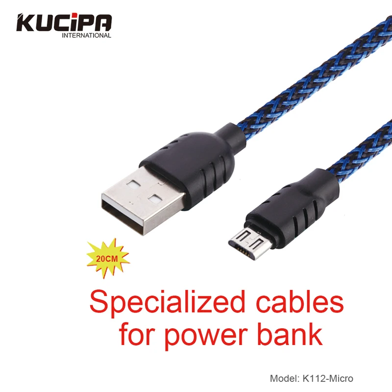 Короткий кабель Micro USB 20 см быстрая зарядка плетеный шнур для быстрой зарядки Android