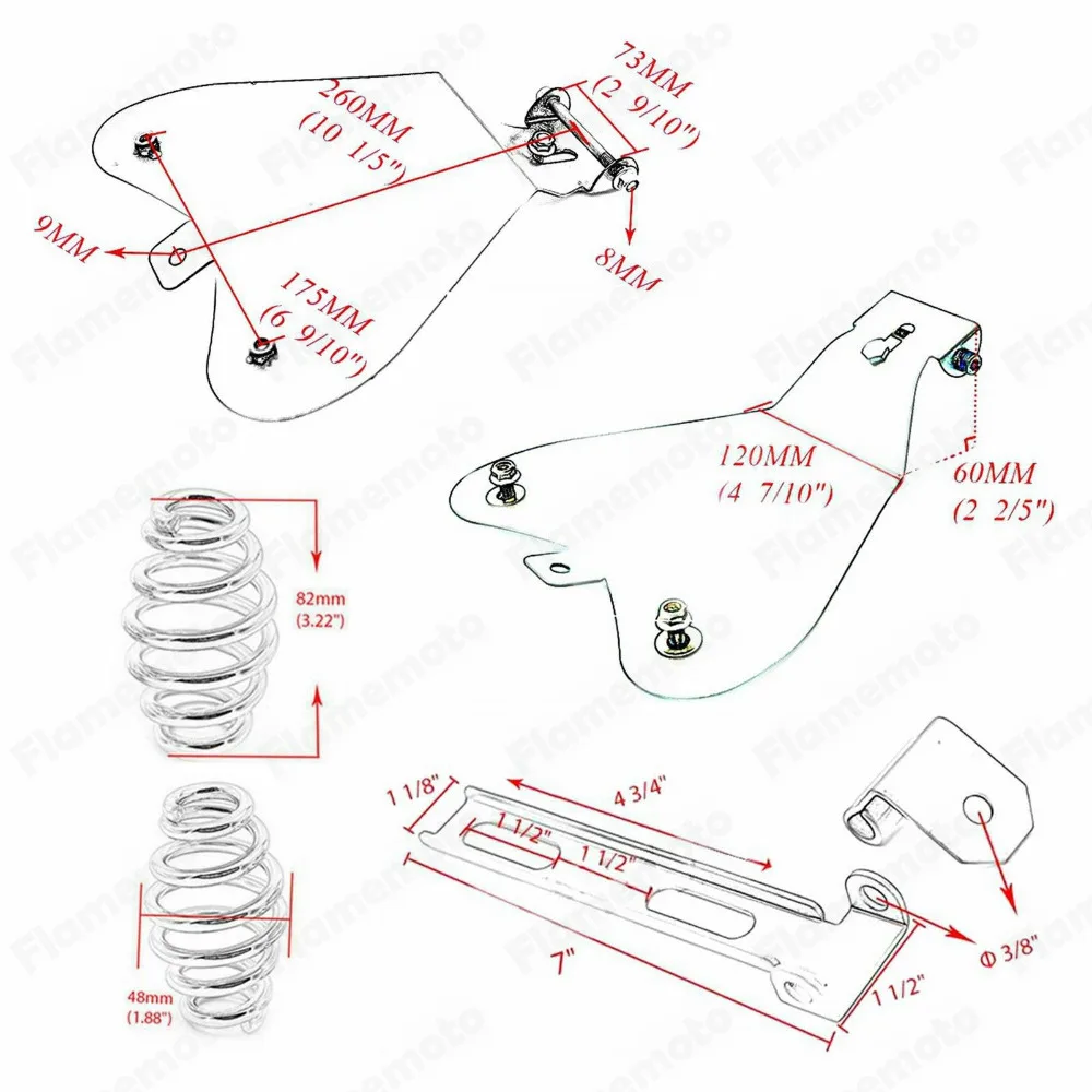 Синтетическая кожа мотоциклетная медная заклепка Solo Driver Seat Винтаж Для Harley Sportster