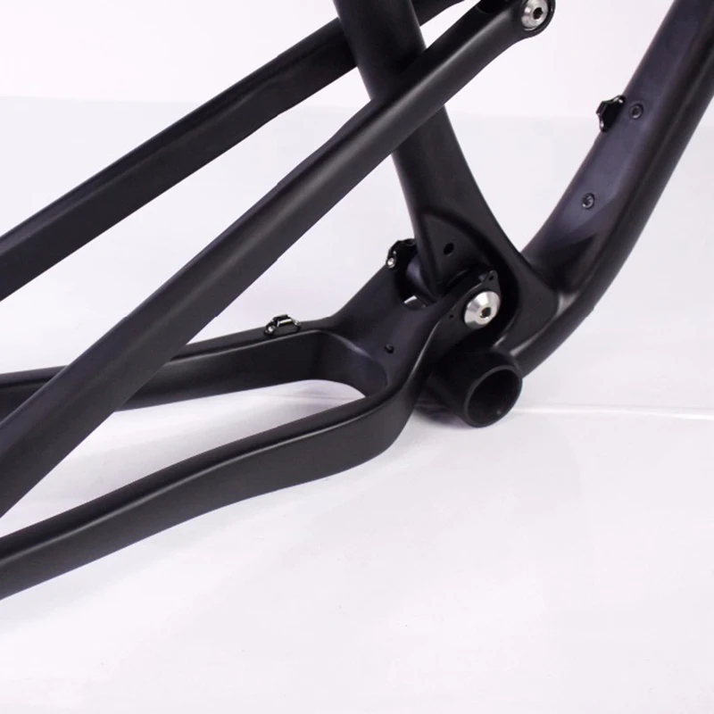 Подвеска для велосипеда thrus T1000 углеродная рама mtb 29er boost матовая UD через ось 142 мм