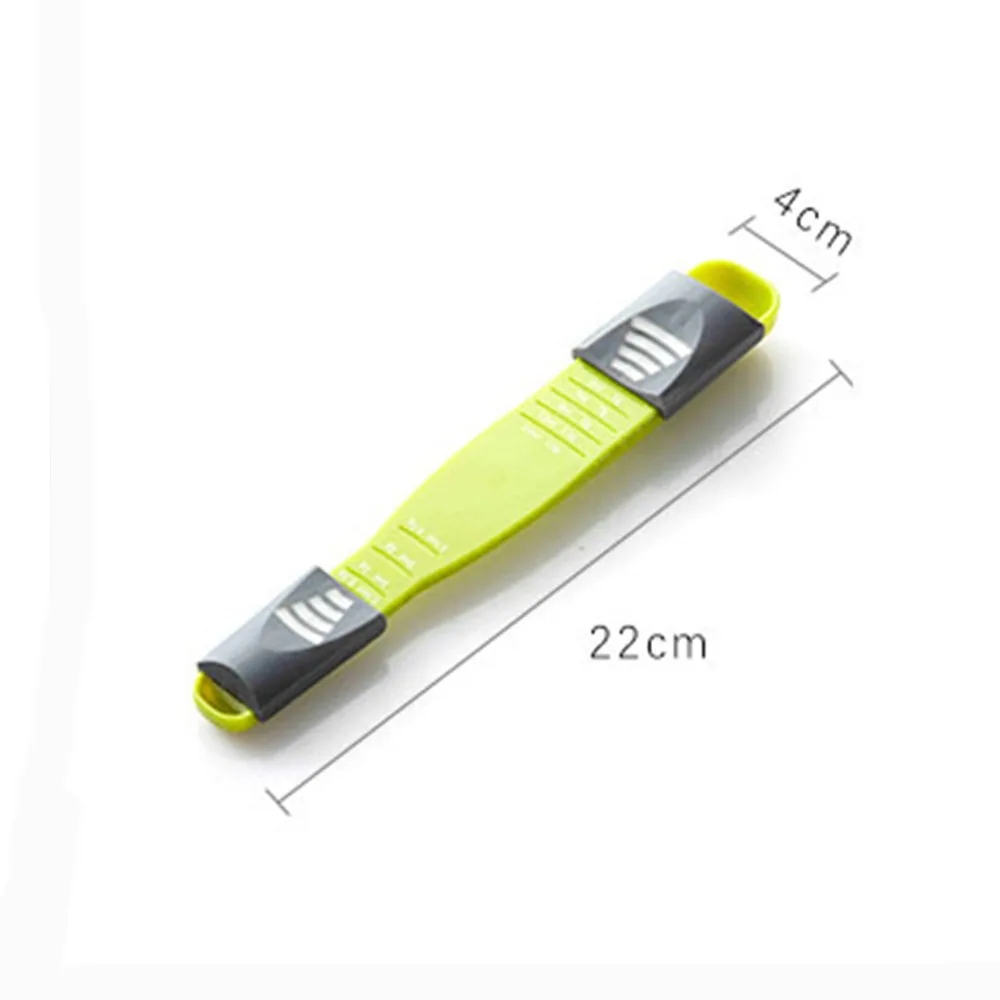 Кухонная мерная ложка двухсторонняя регулируемая с восемью отсеками для кухни