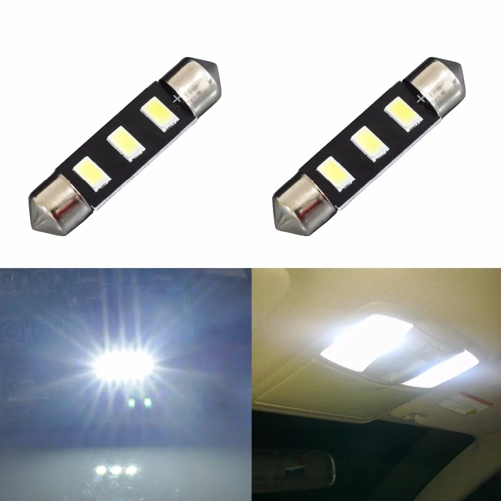 AGLINT 2PCS C5W 39MM Led Festoon Car Dome Reading Light 5730SMD 3Chips For DC12V White 6000K | Автомобили и мотоциклы