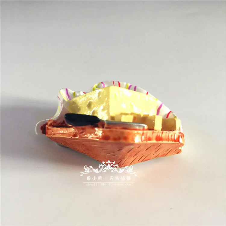 Корзина для пикника еда Хлеб сыра кофе 3D Магнитный Магнит на холодильник украшения дома аксессуары путешествия сувенир
