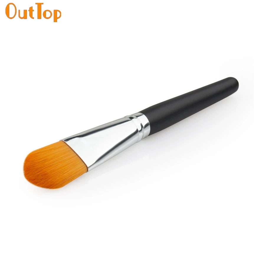 OutTop Beauty Fashion 1 шт. деревянная ручка нейлоновая пудра для волос кисть основы макияж