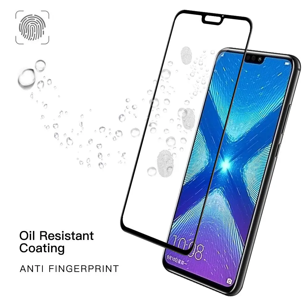 6D 9H защитная пленка из закаленного стекла для VIVO V9 Pro Защита экрана Полное