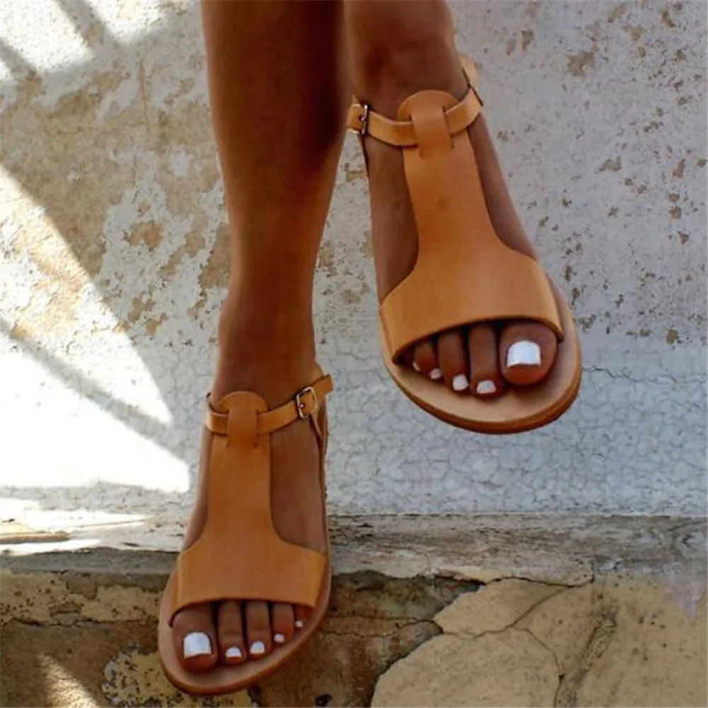 Женские босоножки в римском стиле SARAIRIS повседневные вечерние большие размеры 34-48