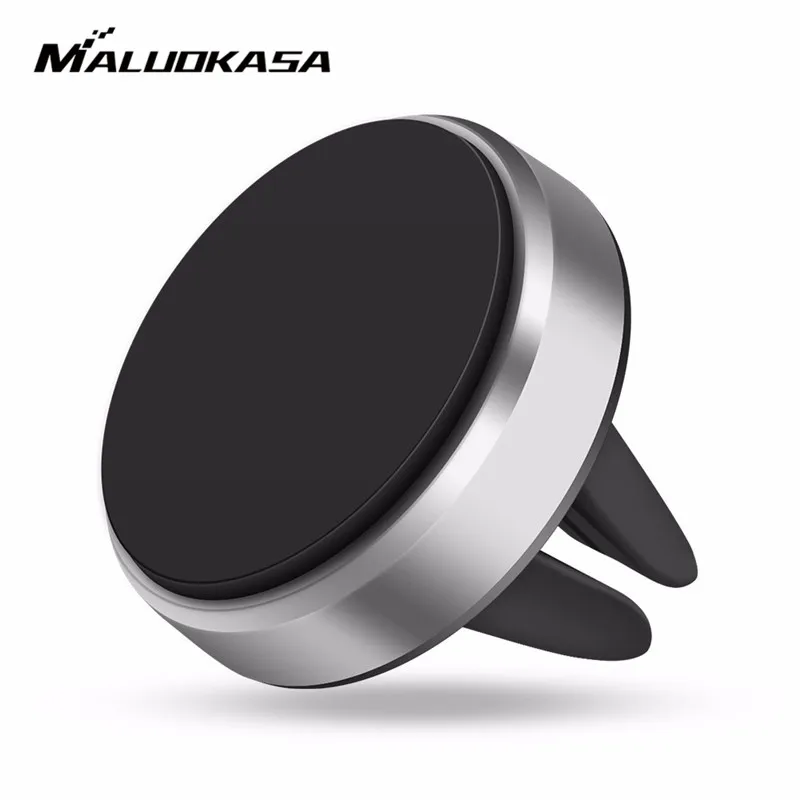 Универсальный автомобильный держатель MALUOKASA для iPhone 6 7 Air Vent Mount магнитный автомобильный держатель для телефона Подставка для samsung huawei Авто gps кронштейн авто держатель телефона крепление телефона