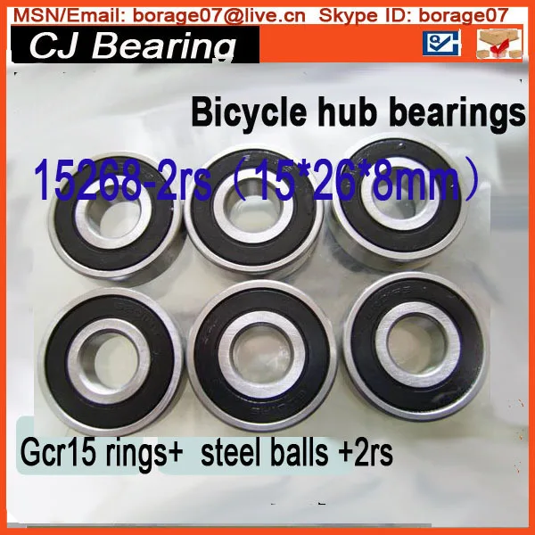 2pcs/lot 15268-2rs wheel hub bearing MR15268-2rs gcr15 material ball MR15268 2rs 15268 15*26*8mm | Обустройство дома