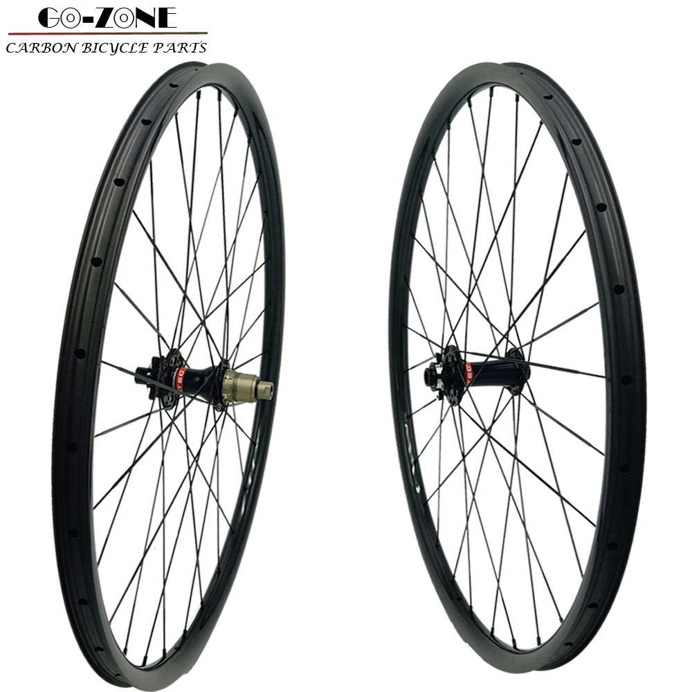 Mtb колеса клинчер бескамерные mtb 27 5 Углеродные er дисковые тормоза &quot650B Колесная