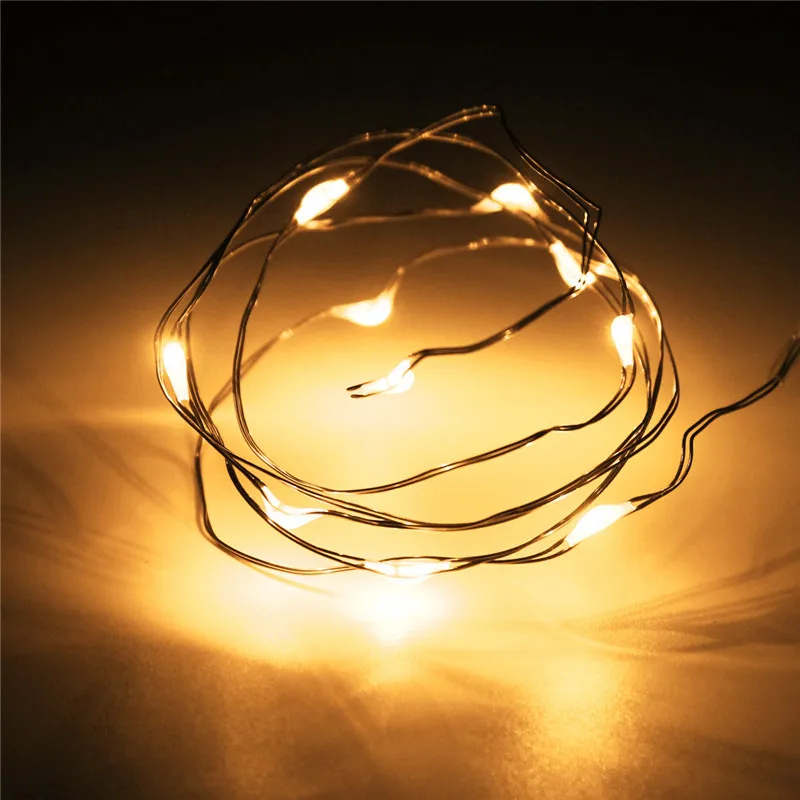 Warm white light Светодиодный Водонепроницаемая гирлянда, сказочные огни для рождества, праздника, вечеринки, сада, спальни, свадебные украшения, наружная крытая лампа - Испускаемый цвет: Warm white light