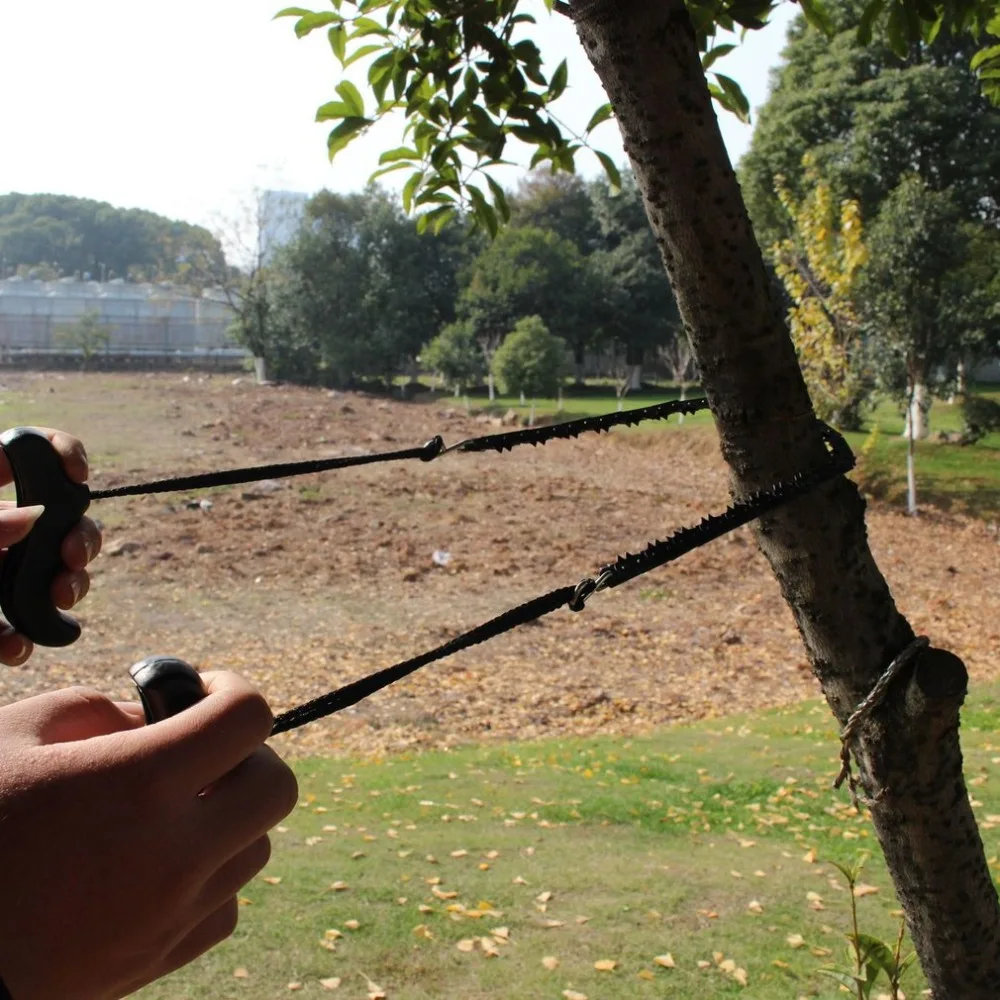 Карманная цепная пила для выживания на открытом воздухе 52 см ручная экстренного