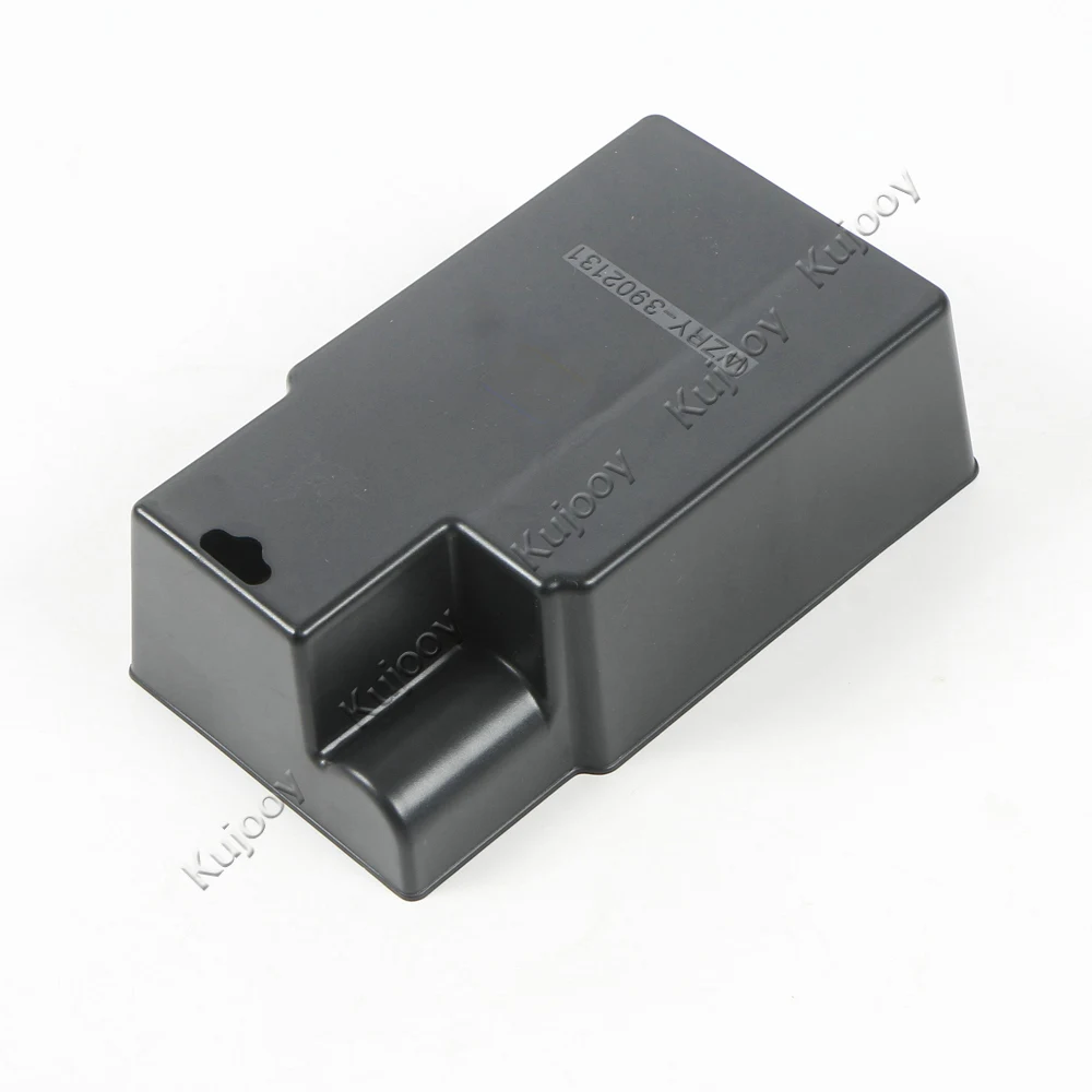 Черный ABS центральной консоли подлокотник коробка держатель Поддон Крышка