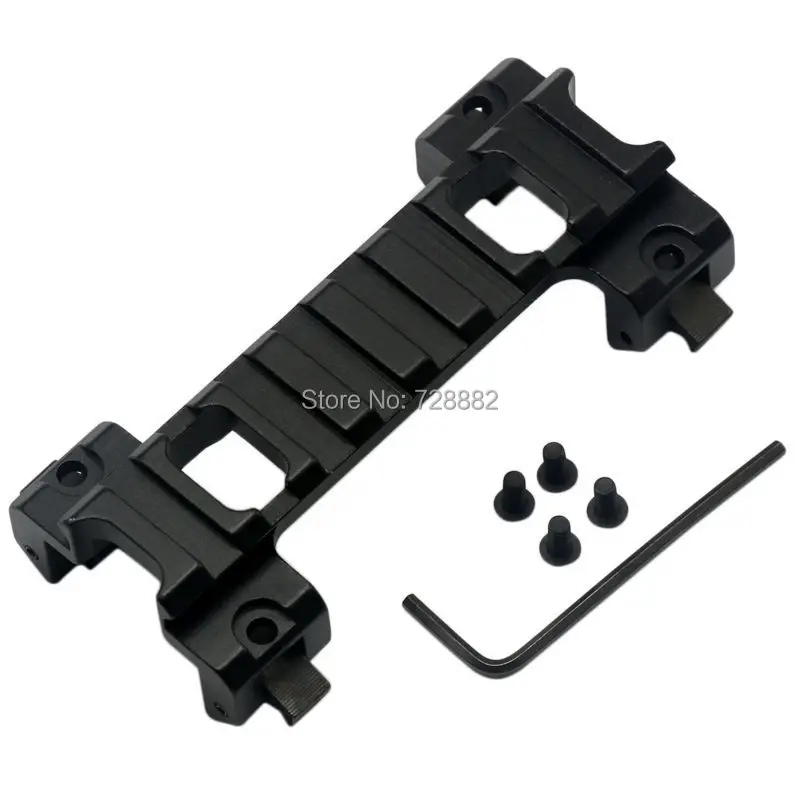 

20mm Picatinny Weaver Rail Laser Scope Mount Claw for Airsoft MP5 G3 Series Rail Bracket Clip Bracket