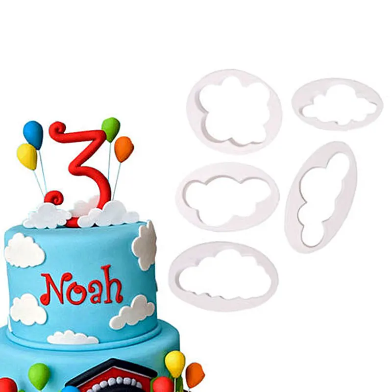 Fondant (сахарная) торт украшение для печенья резец плунжера пресс формы сладких