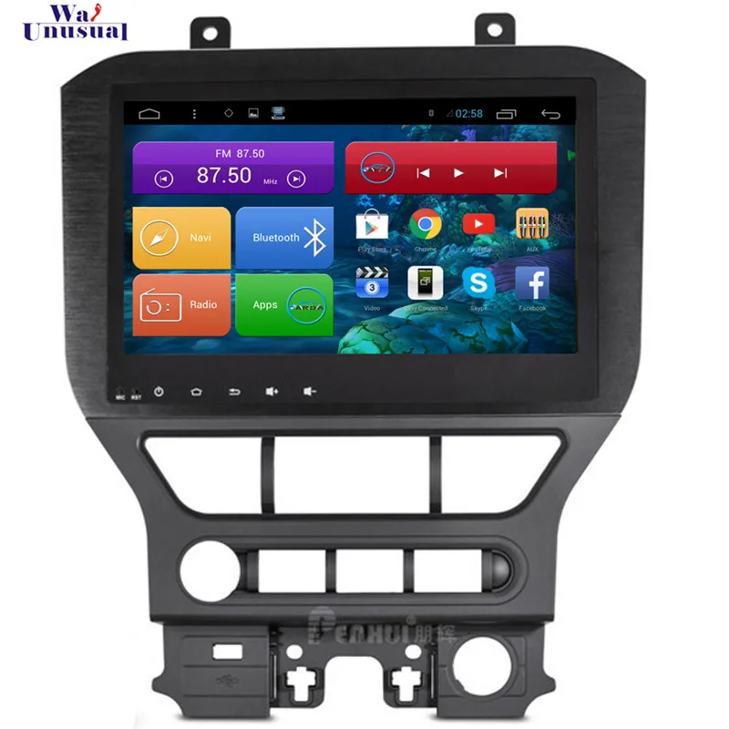 

Octa Core 6G+128G Android 10.0 For Ford Mustang 2015 2016 2017 2018 2019 Car DVD Multimedia Player GPS Radio Stereo 10.2 Inch