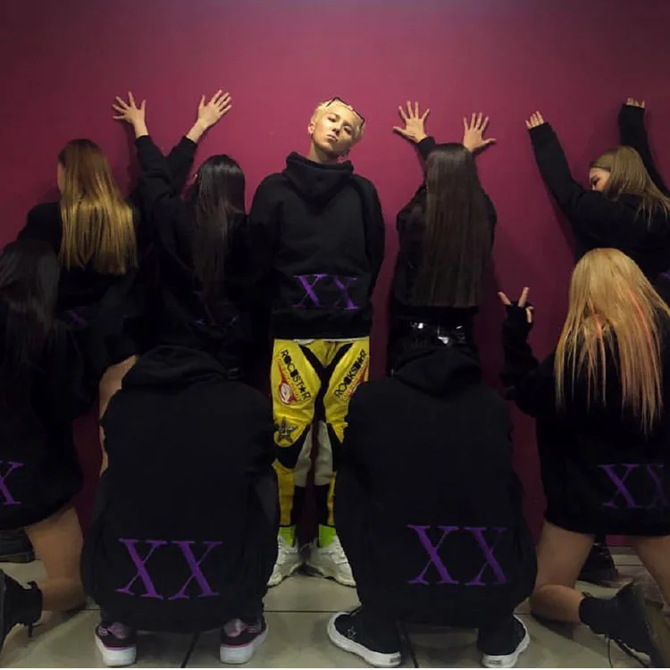 Толстовка с капюшоном Kpop winner mino album XX черная/белая толстовка принтом модный