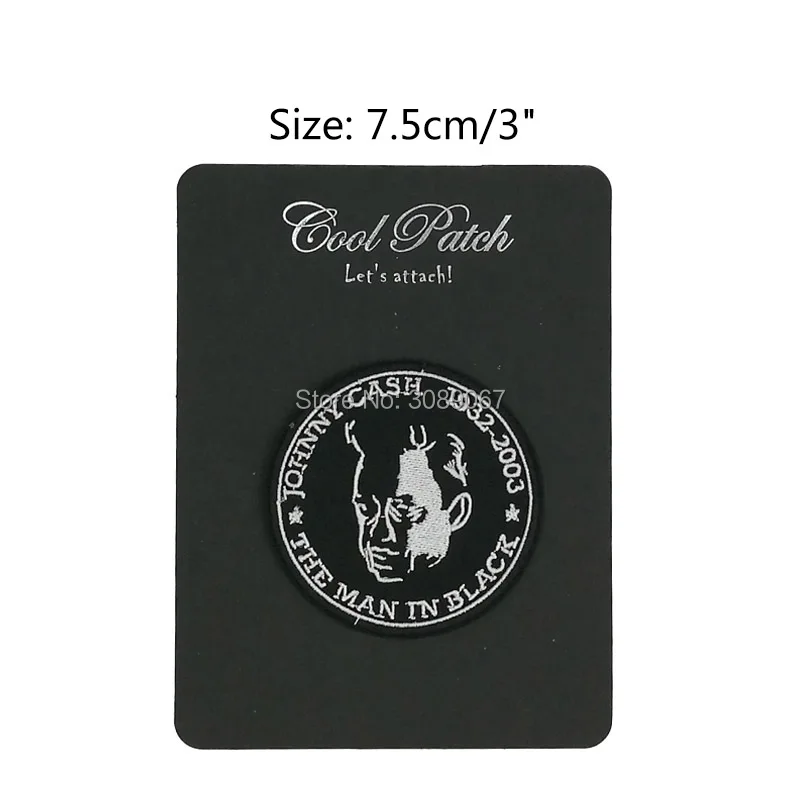 Металлическая наклейка 3 дюйма для кантри-музыки одежды футболки аксессуары