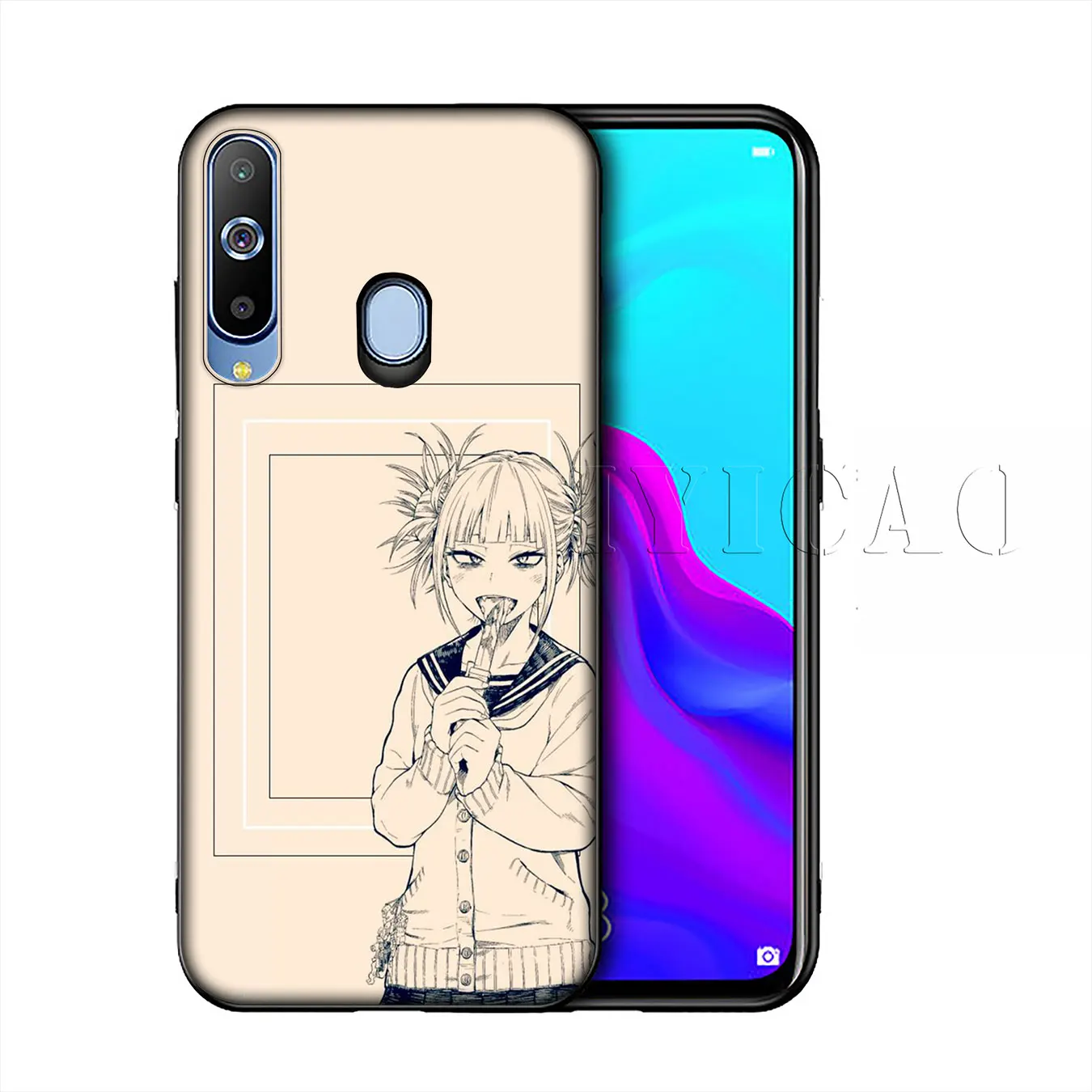 Iyicao My hero Академия химико Тога силиконовый мягкий чехол для samsung Galaxy A10 A30 A40 A50 A70 M10