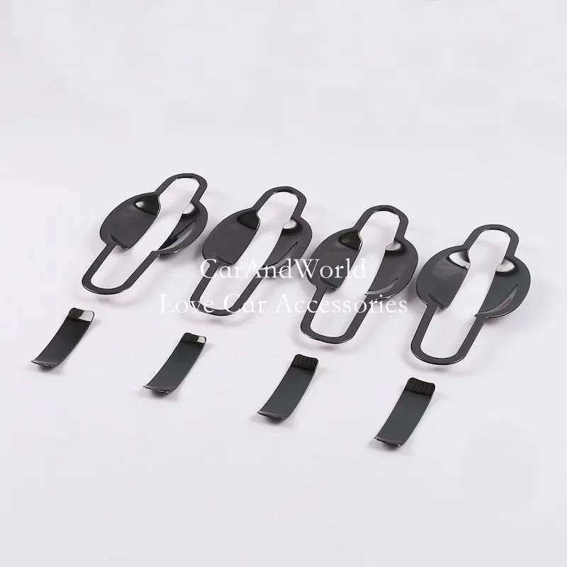 Наклейки из нержавеющей стали для Ford Focus MK2 MK3 2012-2018 боковая дверная ручка крышка