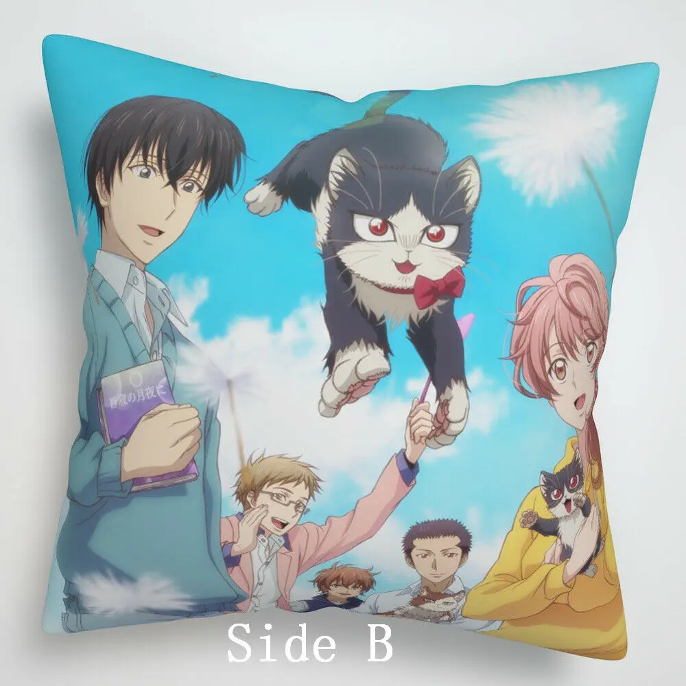 Двухсторонняя подушка Doukyonin Wa Hiza Tokidoki Atama No Ue манга для