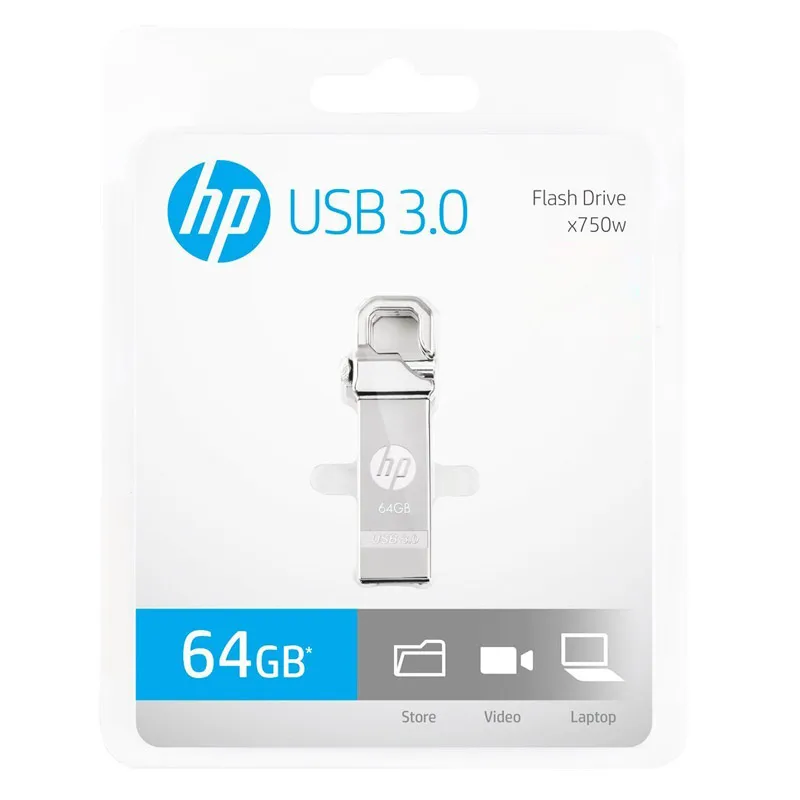 Hp USB флеш-накопитель 64 ГБ, флеш-накопитель, бесплатный подарок, карта памяти, сделай сам, логотип на заказ, Cle, USB3.0, 64go, флеш-накопитель, металлический usb диск 3,0