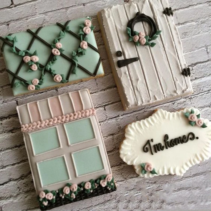 1 шт. Кондитерская reposteria прямоугольный металлический резак для печенья мастики инструменты украшения торта