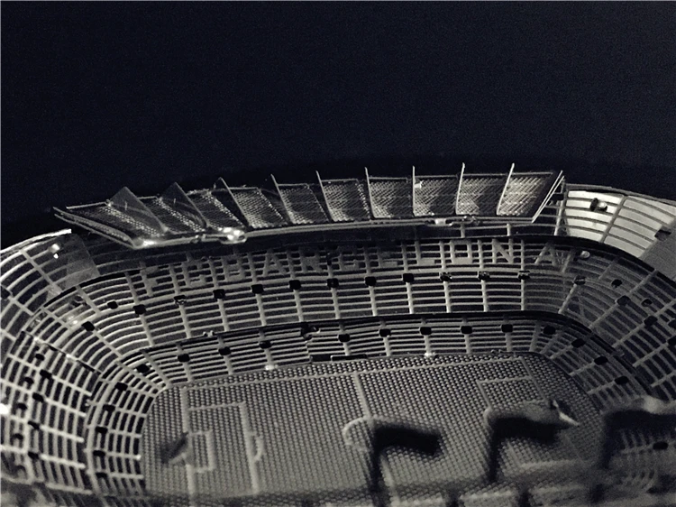 MMZ модель NANYUAN 3D металлическая модель набор 1:3500 Сборная модель стадиона CAMP NOU DIY 3D лазерная резка модель головоломка игрушки для взрослых
