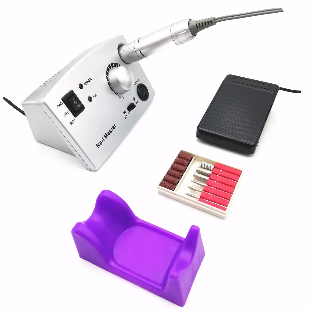 

Pro 35000 RPM 25W Electric Nail Drill Machine Diamond Nail File Drill Machine Manicure And Pedicure Drill Polish Bits Tools Kits