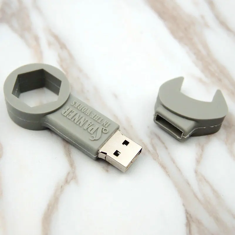 Розничная продажа пластиковый ключ USB флеш накопители флешки 4 ГБ 8 16 64 Гб микрофон