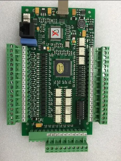 DHL Доставка! USB ЧПУ 3 оси мотор шагового привода плата контроллера Mach3 1 МГц 24V|cnc