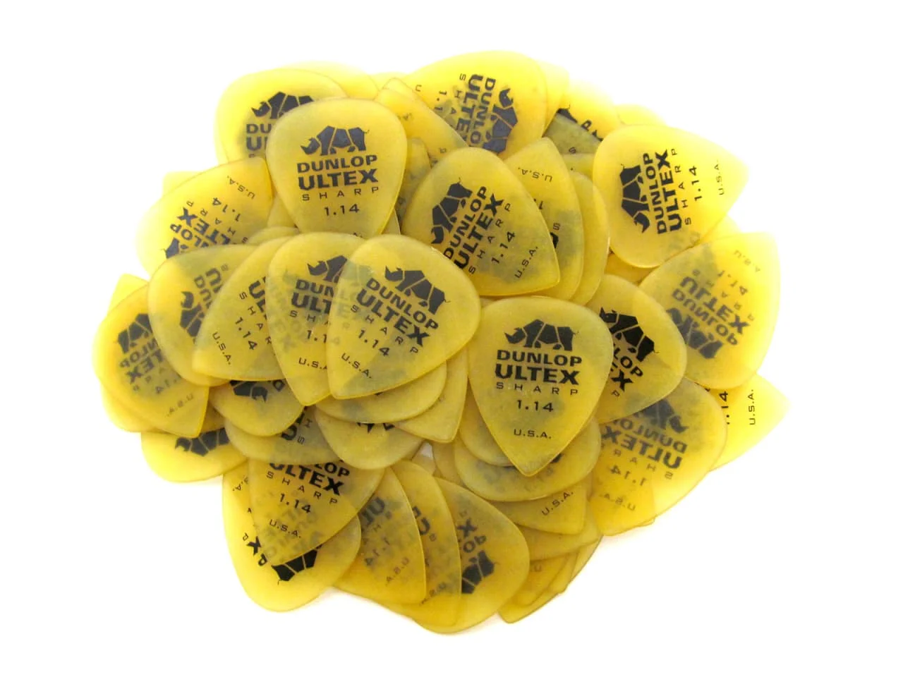 Dunlop Ultex Sharp Guitar Pick Plectrum Mediator 0.73mm-2.0mm, 1/piece