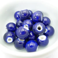 10 40pcs china ceramic beads sell by bags beading porcelain bead for jewelry making 10mm beads a315a