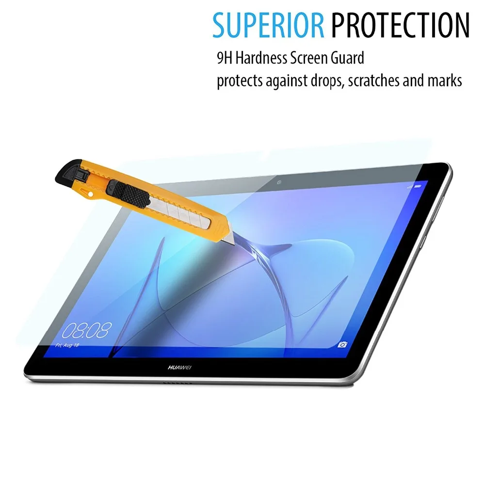 9H Tempered Glass For Huawei Mediapad T3 7.0 8.0 10.0 Tablet Screen Protector 7 8 10 Protective Film | Компьютеры и офис