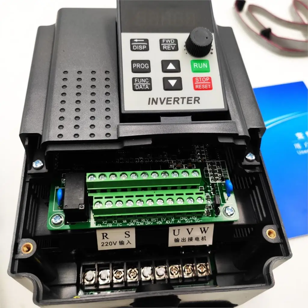 VFD 3 кВт 220 В однофазный вход и выход 3 фазы 220 В инвертор частоты