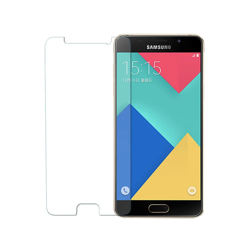 2 шт. закаленное стекло для Samsung Galaxy A3 A5 A7 2016 2017 Защитная пленка экрана Note 3 4 5 |