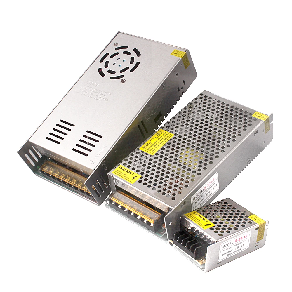 12 V Питание DC12v 2A 3A 10A 12.5A 15A 20A 25A 30A светильник ing трансформатор 220 Светодиодный