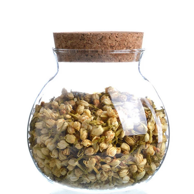 Кухонная стеклянная бутылка для хранения специй приправ банки с крышкой банка