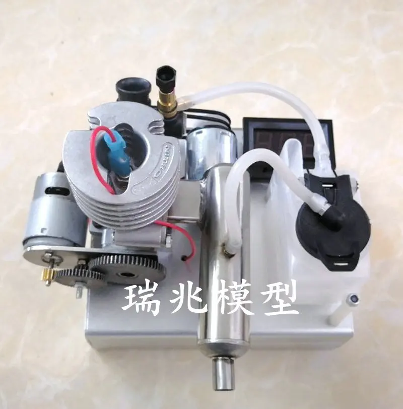 Нажатием одной кнопки Пуск бензиновый генератор 12-24V 20 Вт микро-двигатель научных PSA генератор водорода из метанола бензина(15-stage генератор