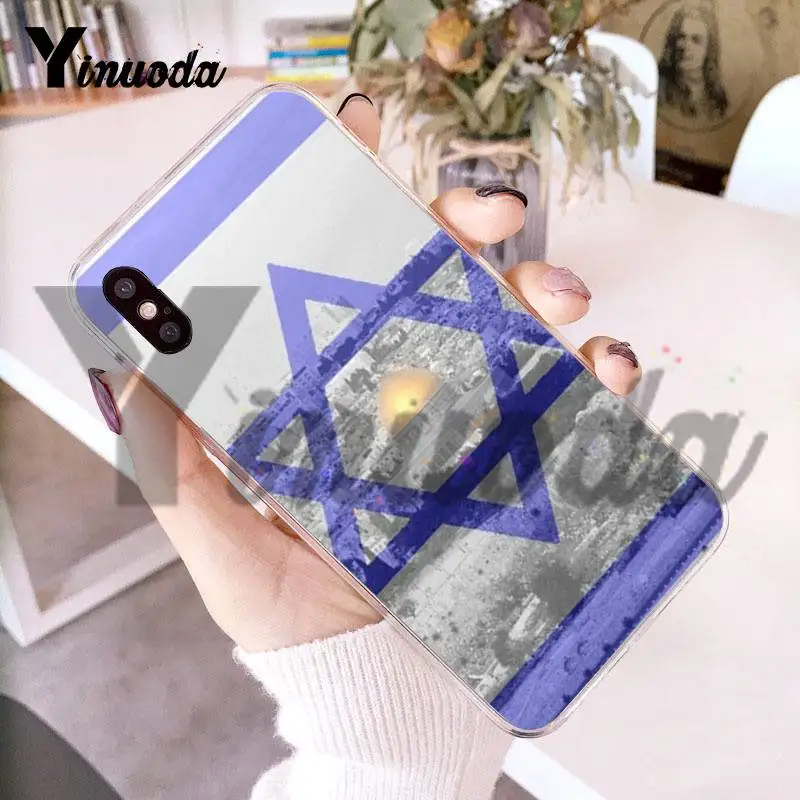 Аксессуары для телефона Yinuoda с национальным флагом Ирана и Израиля чехол iPhone X 6 6s 7
