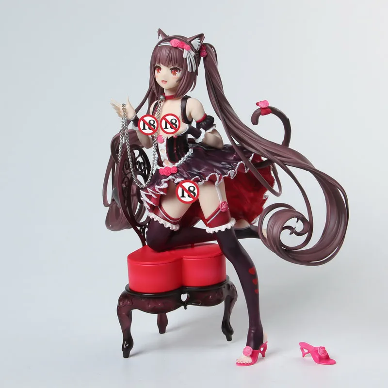 2019 Новый nent blue Nekopara Chocola & Vanilla 1/7 Масштаб ПВХ фигурка сексуальные аниме фигурки