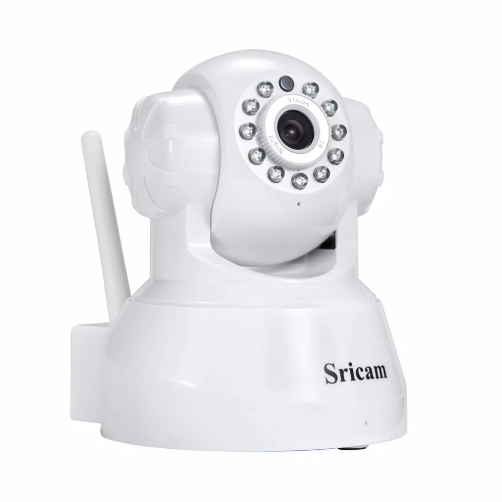 Sricam камера с сигнализацией движения, Сетевая Беспроводная ip-камера, Домашняя безопасность, мониторинг, поддержка ночного видения Sp012 EU Plug
